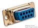 TE CONNECTIVITY / AMP 1757819-1 D SUB SHELL, PLUG, 9POS, STEEL (5 pieces)