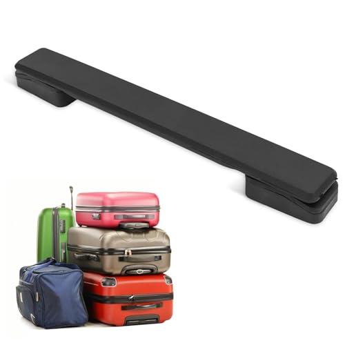 Asa de Equipaje, Asa de Equipaje de Repuesto Negra Asas de Plástico para Maleta de Repuesto de 20Cm Tiradores Antideslizantes para Maletas para Maletas, Equipaje, Maletines de Herramientas (1Pc)