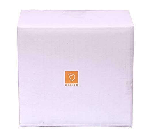 Derien Glass Multicolor Jasmine Cutting Flower Mosaic Table Lamp (16 x 18 cm)