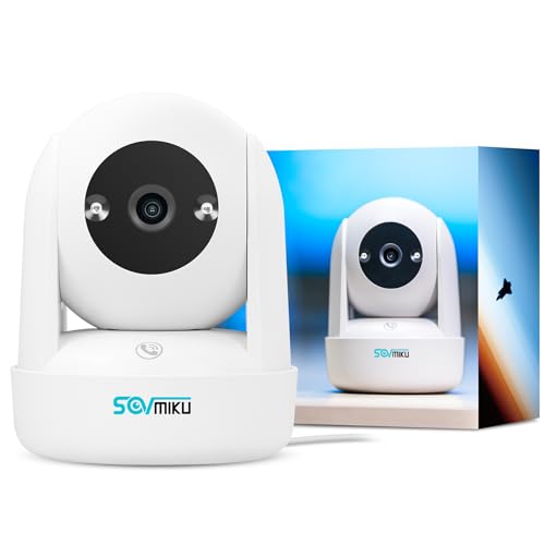 Image of Vicohome CB2 2K Indoor Camera, 5GHz Wi-Fi, Plug-in, AI Tracking, Home Security, Pet/Baby Monitor, 360° View Pan/Tilt, Two Way Audio,Night Vision, Easy to Setup, Audible Alarm,180 Days Care Plan
