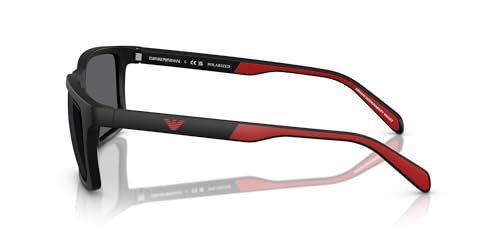 Image of Emporio Armani Men's Ea4219 Rectangular Sunglasses