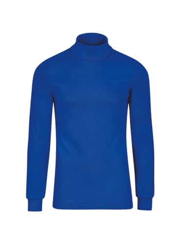 Trigema Jungen Funktionsunterwäsche Langarm Ski/Rolli, Gr. 152, Blau (royal 049) – Ansicht 1