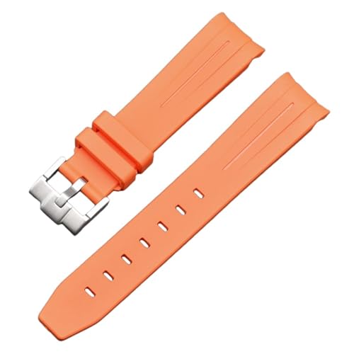 Bracelet caoutchouc pour Omega Swatch orange pour sublimer votre montre au quotidien