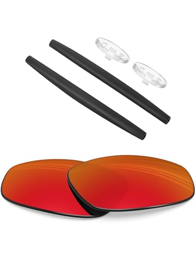 Image of BLAZERBUCK Anti-salt Polarized Replacement Lenses & Sock Kit for Oakley Whisker OO4141 Sunglass