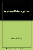 Intermediate Algebra B0007DUD3E Book Cover