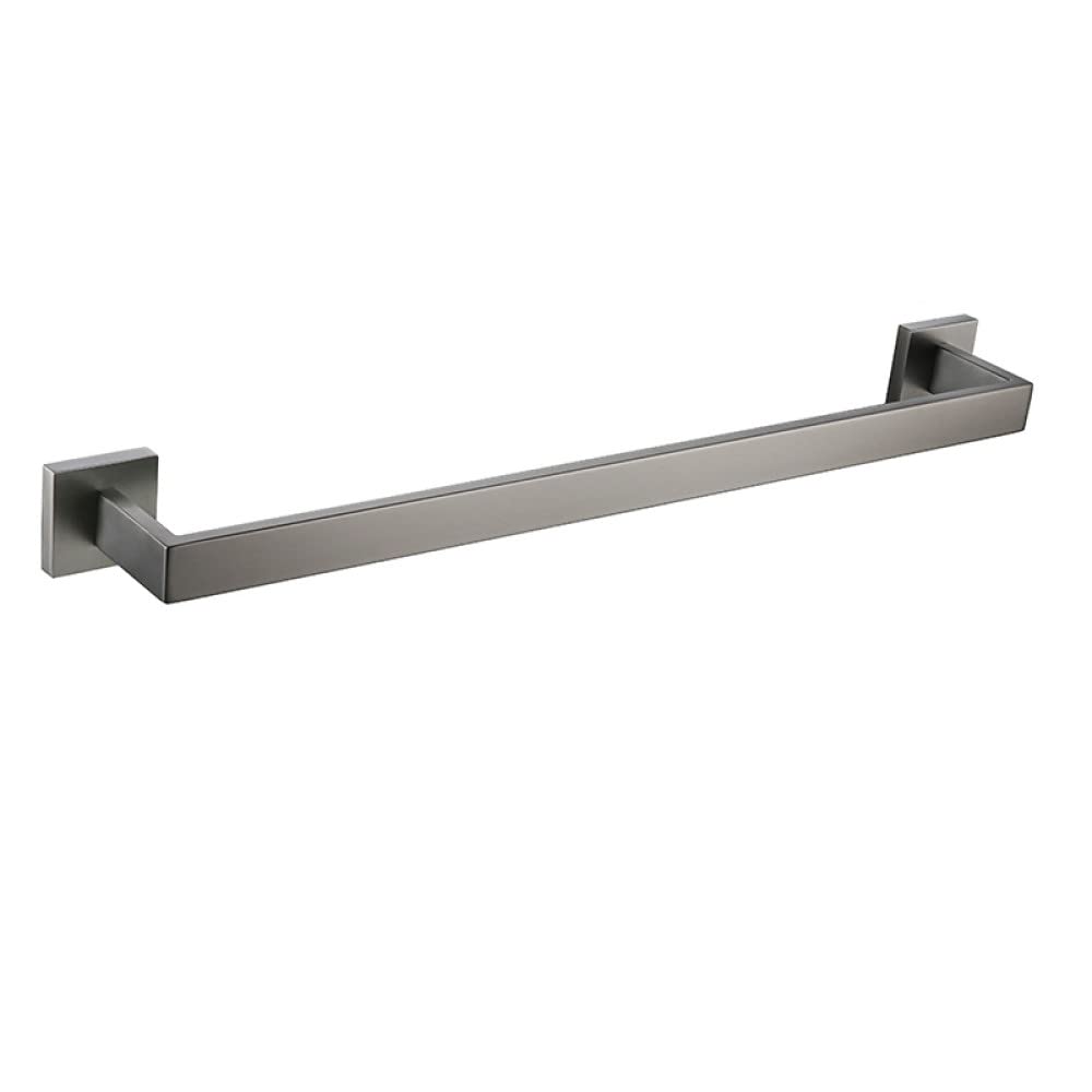Gunmetal Stainless Steel Bathroom Hardware Towel Rack Toilet Paper Holder Toilet Brush Robe Hook Towel Bar Holder Grey Stainless,Paper Holder (Towel 1 Bar)