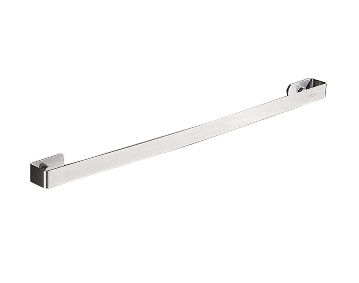 tea towel holders, Towel Rail Rack Single For Bathroom Wall-Mounted Stainless Steel Shelf Kitchen(50Cm)