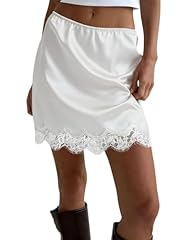 B Lace Trim White