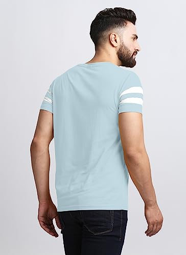 Image of AUSK T-Shirt for Mens Double Stripes on Chest
