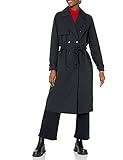 The Drop Women's Noa Trench, Black, M