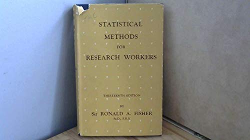 Statistical Methods for Research Workers (13th Ed) B018O9W7SG Book Cover