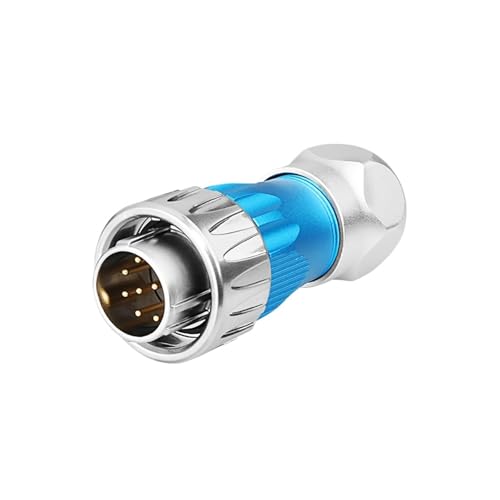 Connecteur circulaire metallique M24 19 broches avec blindage robuste IP68 GEN3