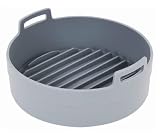 Premium 5.3 QT Air Fryer Silicone Pot, Bowl, Basket | Food Safe Air Fryers Oven...