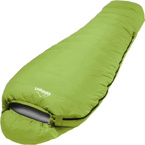 Gipfelsport Ultraleicht Schlafsack 4 Jahreszeiten [-20°C bis 15°C...