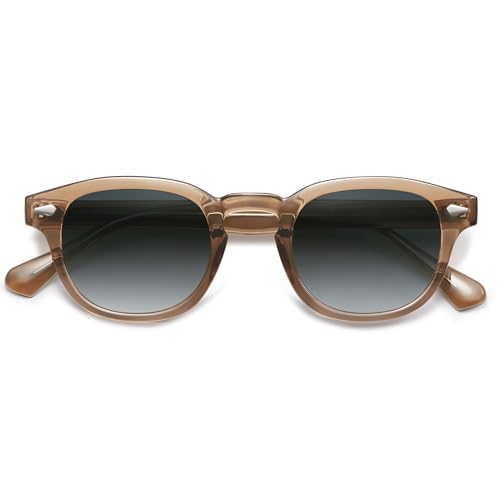 Image of SOJOS Retro Small Round Sunglasses for Men Women Trendy Circle Style UV400 Lenses Unisex Sun Glasses SJ2251
