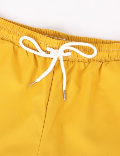 Image of Yimoon Men's Summer 2 Piece Outfits Tropical Print Short Sleeve Button Down Hawaiian Beach Shirt and Shorts Set