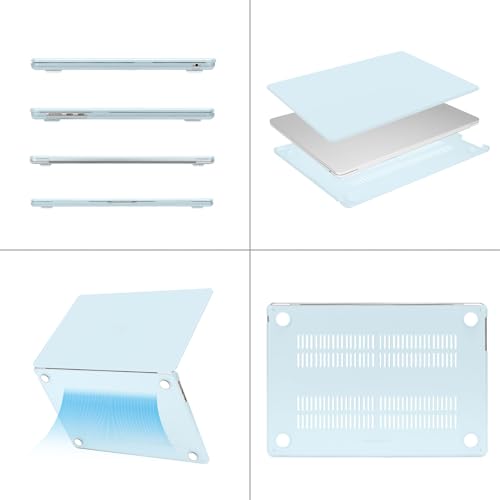Image of MOSISO Compatible with MacBook Air 15 inch Case M5 2026 M4 M3 M2 2025-2023