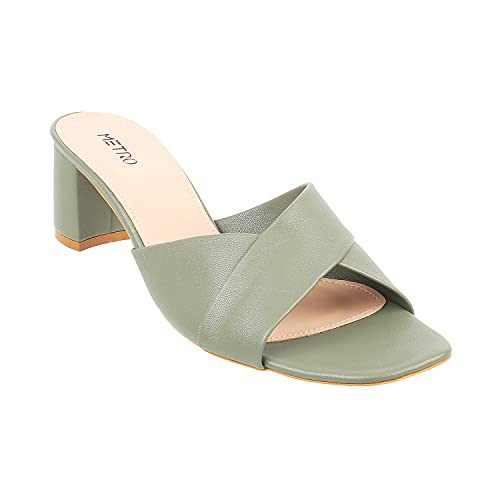 Image of Metro Women Synthetic Mules (41-3834)