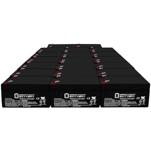 Mighty Max Battery ML1.3-12 - 12 Volt 1.3 AH SLA Battery - Pack of 20