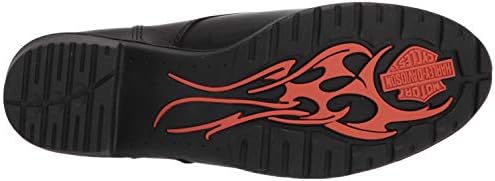 HARLEY-DAVIDSON FOOTWEAR Women's Fannin 5" Lace Motorcycle Boot, Black, 8.5 | Image 3