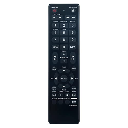VINABTY 076E0RX011 Remote Control Replced Fit for Pioneer BLU RAY Player XWNAV1K XW-NA1K-K XWNAV1KK