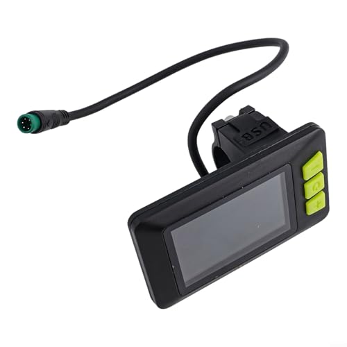 Ciclo computadora de montaña con panel LCD impermeable de 24V a 48V 6