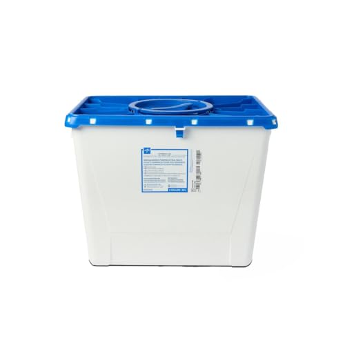 Nonhazardous Pharmaceutical Waste Container with Port Lid, White, 8 gal.,1,Each,MDS707308H