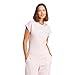 adidas Women's Linear Single Jersey Sportswear T-Shirt, Clear Pink/White, X-Small