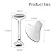 erdnretl Gua Sha & Face Roller, Stainless Steel Gua Sha Facial Tools for Face, Eyes,Chin & Jawline Sculpting,Body Gua Sha Tools with Pouch
