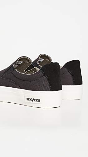 SEAVEES Women's Hawthorne Slip On Casual Sneaker Black | Image 3
