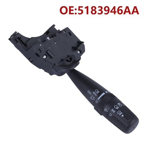 Interrupteur de phare 5183946AB durable pour commande de clignotant auto - 2