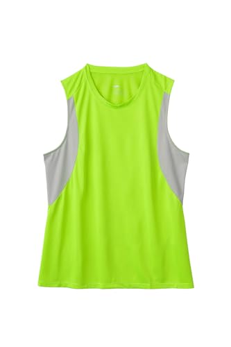 [ラボニウム] タンクトップ メンズ バイカラー トレーニング 筋トレ 吸水速乾 メッシュ ノースリーブ 選べる1枚 or 3枚セット（Amazon）