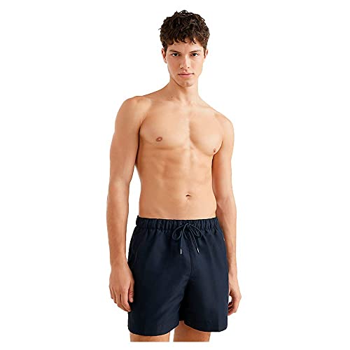 Tommy Hilfiger Herren Badehose Medium Drawstring Lang, Blau (Desert Sky),...
