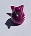 Hand-carved African Soapstone Figurines Bird Sculpture Handmade Kisii stone Collectible Figurine Home Decorative Table top Gifts Zen Designs Arts and Crafts (Pink)