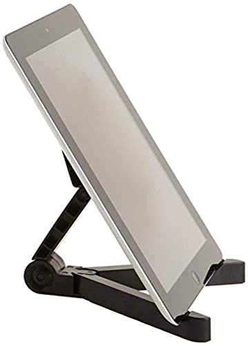 Amazon Basics Adjustable Tablet Stand, Black Amazon Basics Adjustable Tablet Stand, Black