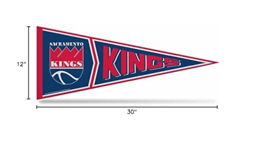 Image of Rico Industries NBA Basketball 12 inch x 30 inch Felt Wall Decor Pennant - Great for Home /Bed Room /Man Cave Decor