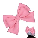 Helmschleife | Abnehmbarer Klebstoff Sicherheitshut Dekoration | Saugnapf Motorrad Hut Bowknot | für Pendeln Outdoor Reiten Skifahren Radfahren Sport