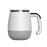 【REVOLUCIÓN INTELIGENTE Y VISUALIZACIÓN DE TEMPERATURA】: Revoluciona tu experiencia con mezcla automática con solo un Un potente motor garantiza que tu bebida esté perfectamente mezclada en segundos. pantalla digital inteligente muestra temperatura de tu bebida en real, para que nunca más te quemes lengua, e incluso registra el de agitación para una mezcla perfecta en todo .