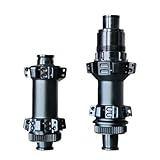 Ecdtyix GOLDIX R390 unmarked 24H Sealed Bearings, Ultra-Light 338g Four-Pawl Road Bike hub 11/12S Cassettes(24H Road XDR)