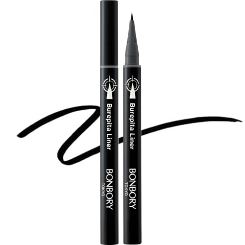 Burepita Liner Eyeliner 5mm negro real 0.35 oz miniatura 1