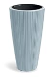 Tymar Vaso Alto con Inserto, Portavaso Alto, Vaso per Piante, Vaso per Fiori in Plastica_O...