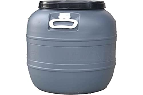 GP BIDON Grigio 55 LT Girello con Manici