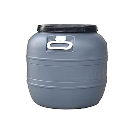 BIDON Gris 55 Lt Rosca con Asas