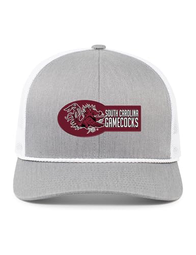 Pacific Headwear NCAA University of South Carolina Men's Trucker Snapback Braid Cap OS