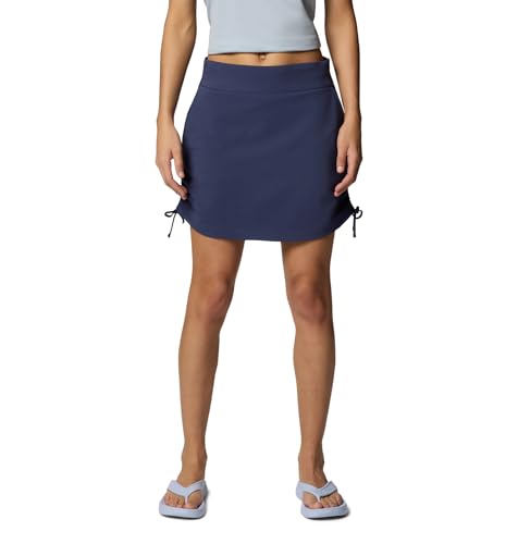 Columbia Womens All Seasons Ruched Skort, Nocturnal, 1X