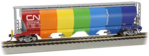 Wagon Grain Hopper H0 Bachmann Canadian National fret miniature train miniature FRED