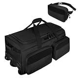 Rolling Duffle Bag with Wheels,120L Large Deployment Bag,Waterproof Military Duffle Bags for Tactical Military Deployment Camping