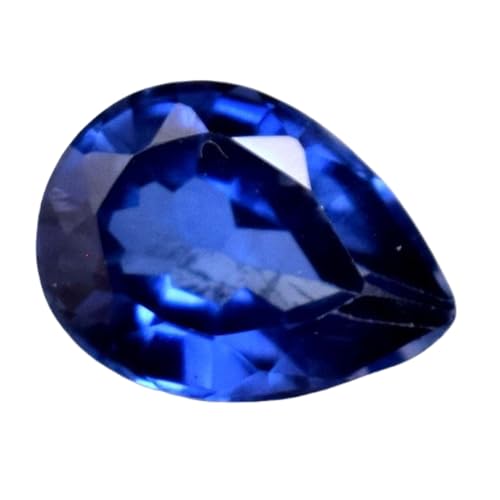 Saphir bleu de Ceylan naturel pour fabriquer un collier unique à porter au quotidien