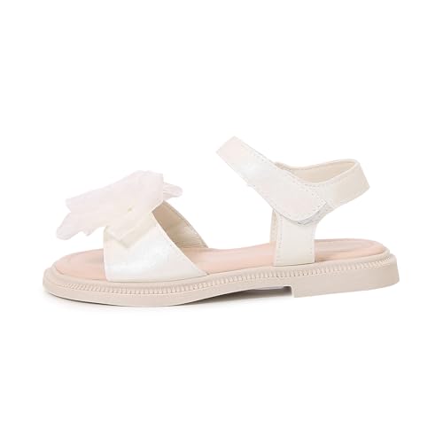 Toddler Girls Sandals Soft Rubber Flats Summer Bowtie Girl Shoes2