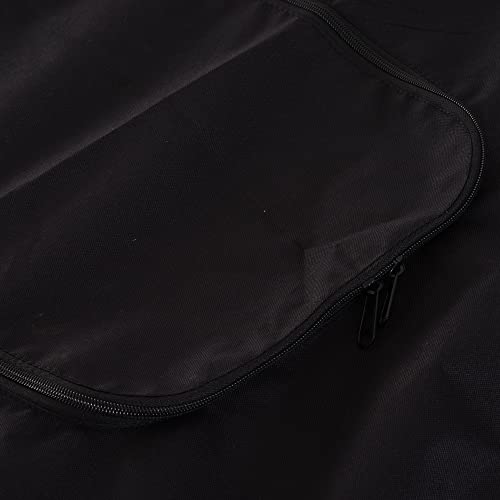 HOMCOM Fahrradanhänger Lastenanhänger Belastbarkeit max. 40 kg Transportanhänger Handwagen Lasten-Fahrradanhänger Rot-Schwarz Stahl Oxford 130 x 77 x 65 cm